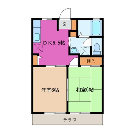 セントヒルズ　Ｃの物件間取画像